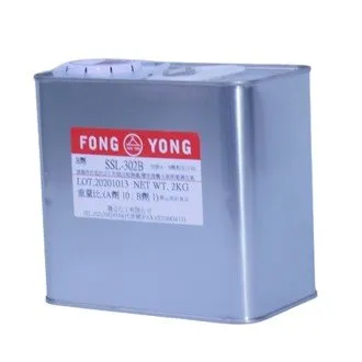 Dau Ran Cyfansoddion Potio Silicôn Clir Optegol